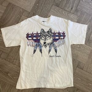 ❤️4 for $25❤️ Banff Canada‎ wold t shirt size large
